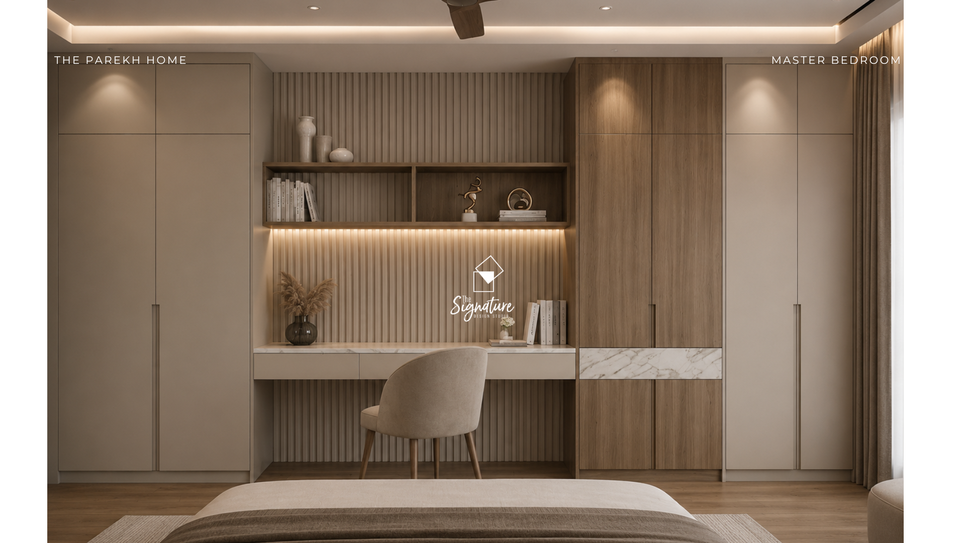 Premium interior design project by The Signature Design Studio Bangalore