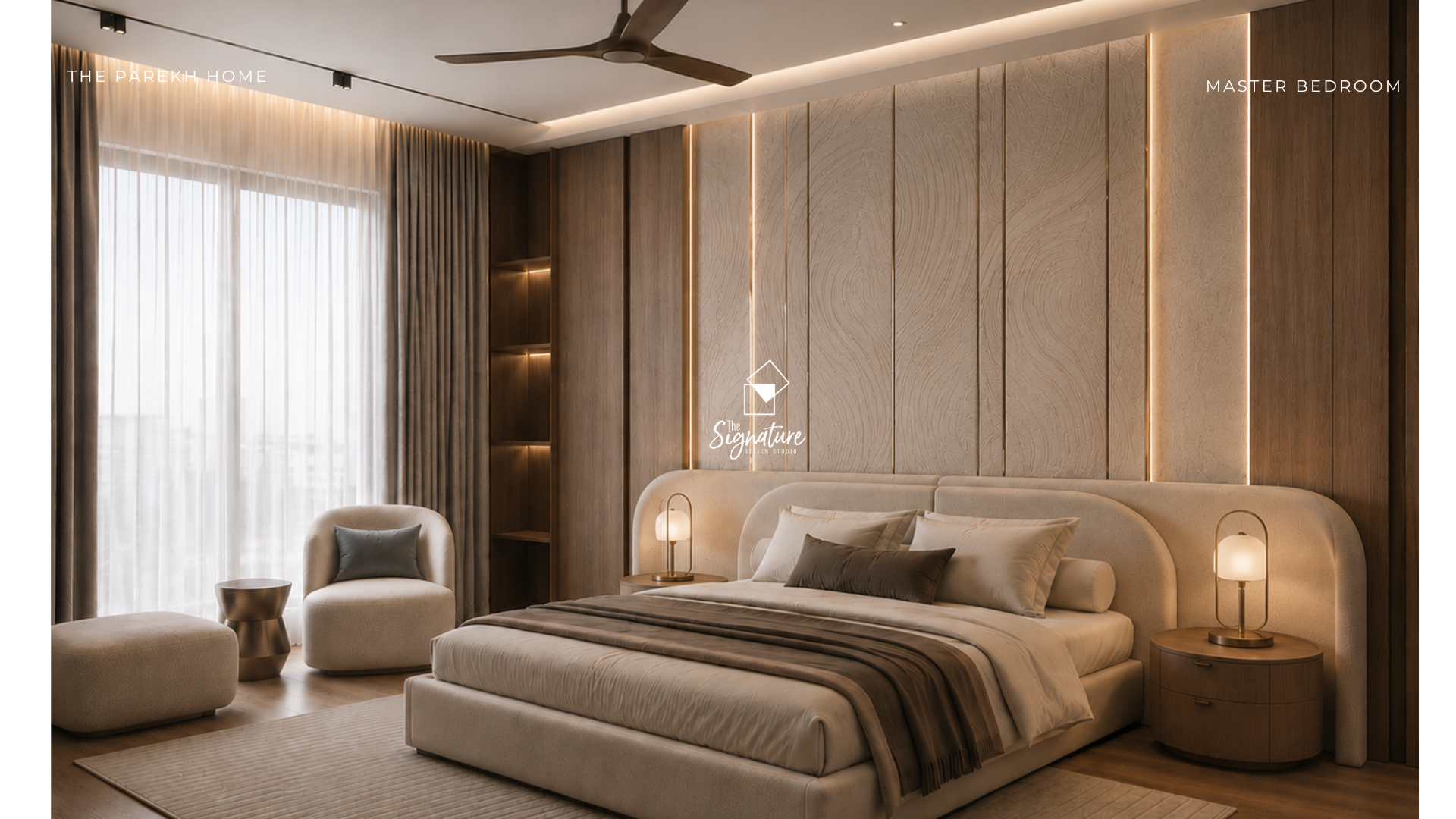Premium interior design project by The Signature Design Studio Bangalore