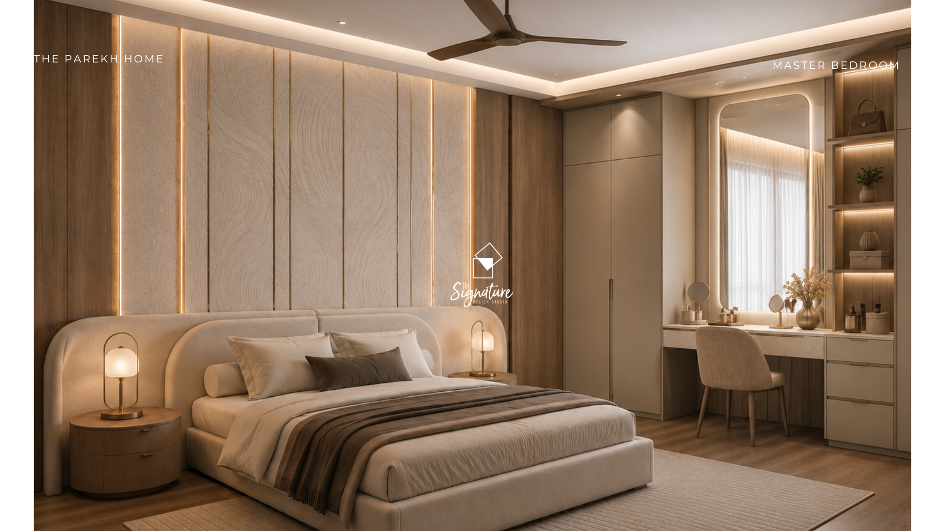 Premium interior design project by The Signature Design Studio Bangalore