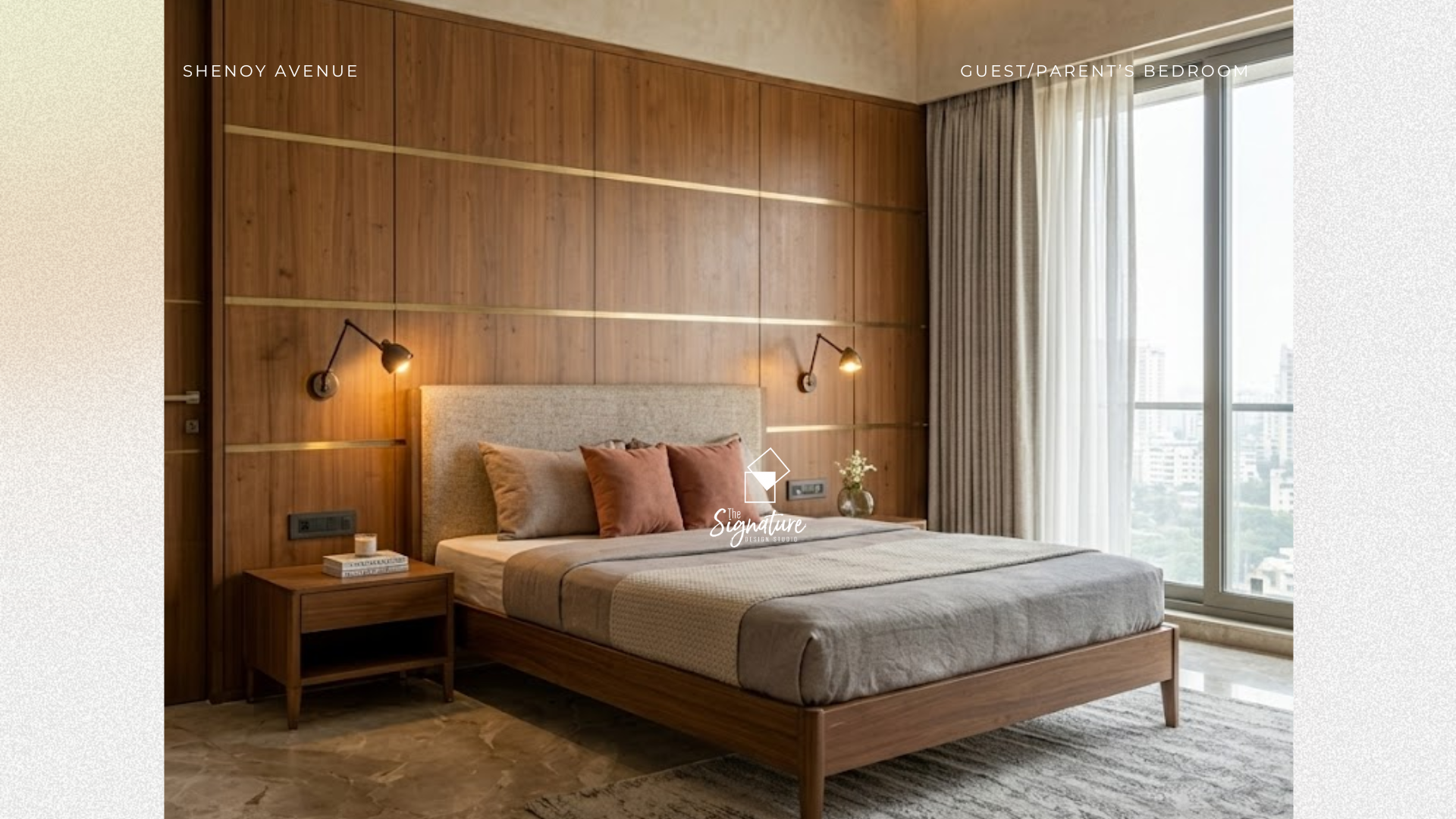 Premium interior design project by The Signature Design Studio Bangalore